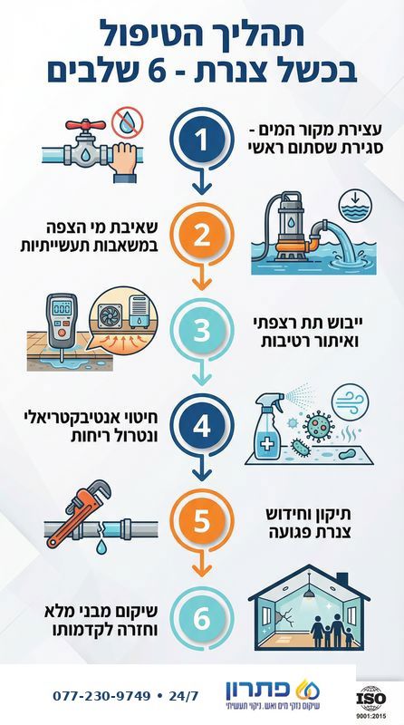 טיפול בכשל בצנרת